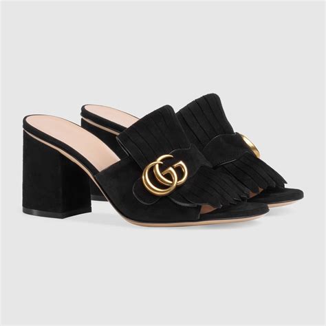 mules gucci femme talon|Gucci Mules for Women .